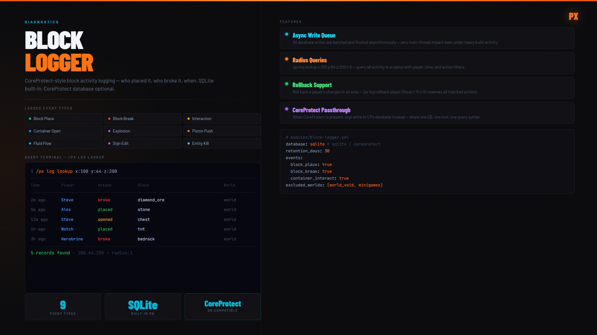 Block Logger